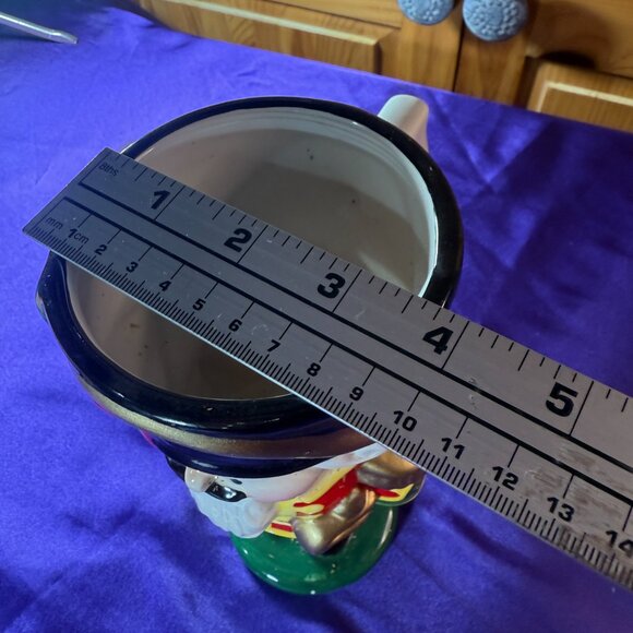 VTG ๐Teleflora Gift Nutcracker Ceramic Stein, Holiday Mug 16 fl oz - Picture 10 of 11